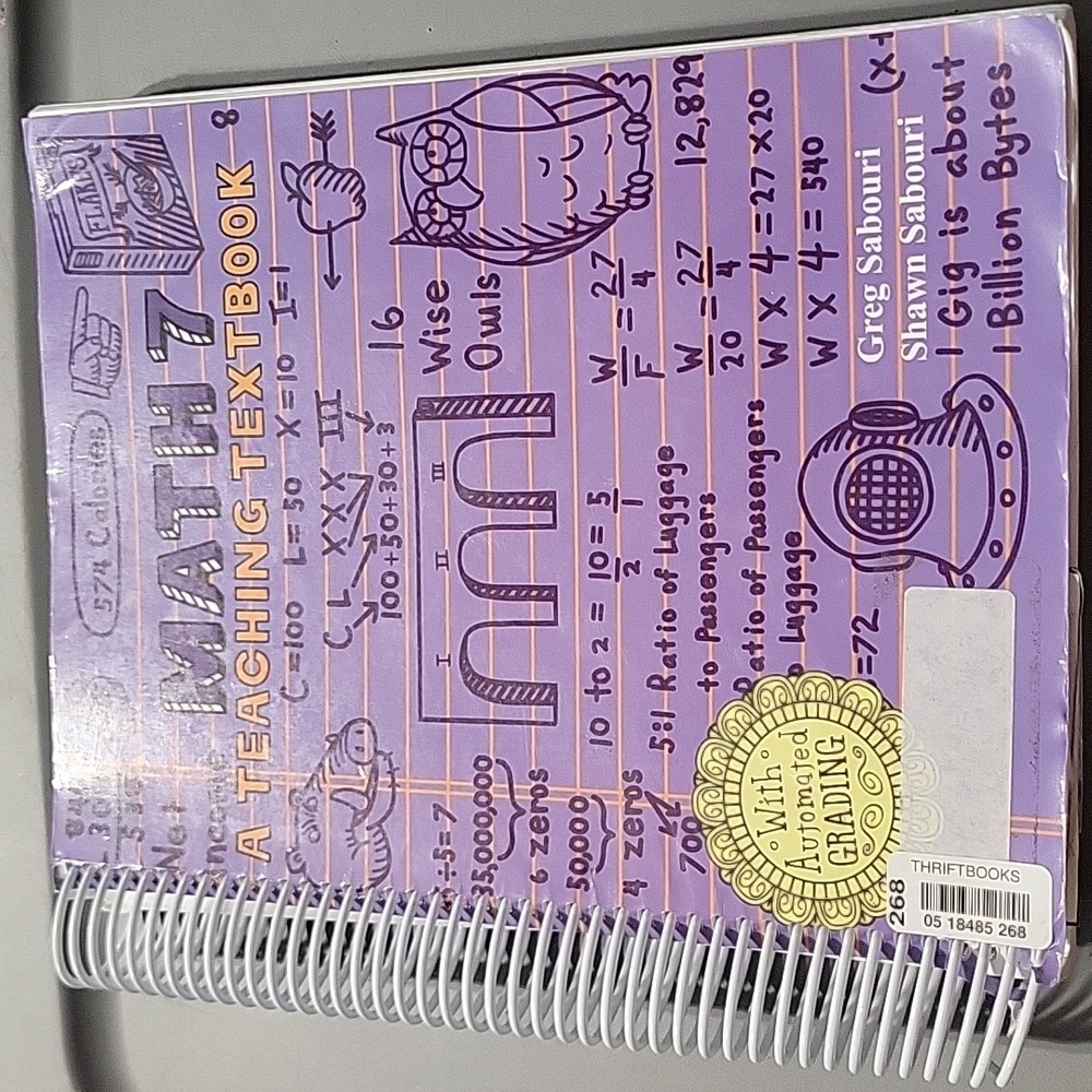 Math 7 textbook